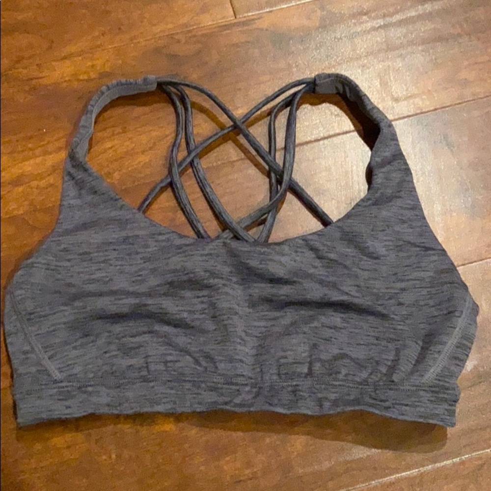 VS Grey Sports Bra